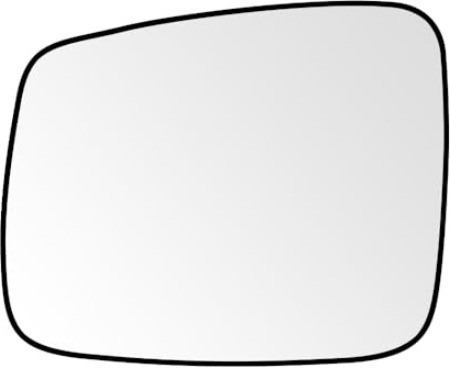 SENZEAL Spiegelglas Links Fahrerseite mit Trägerplatte für VW T4 1990-2004 Unbeheizt Außenspiegel Glas Ersatz Links