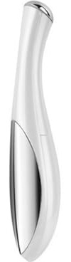 NOLITOY Mini Massaggiatore Occhi Elettrico e Rimozione Occhiaie in Abs Bianco Riduce Borse e Linee Sottili Dispositivo Compatto per Cura della Pelle per Viso