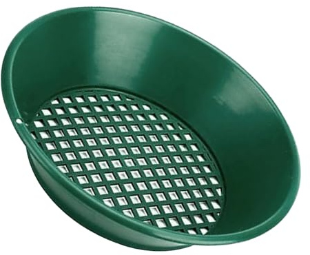 Gold Wash | Gold Sieve | Classification Shell for Mining | 14 Inch Precision Network, Portable for Outdoor, Beach and Dice