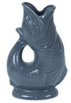 Cruche Gluggle, Céramique, gris ardoise, XL