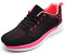 P&L ITALY COLLECTION Zapatillas Deportivas para Mujer Transpirables Ligeras de Malla Comodas Caminar Correr 891 Black Rose 41