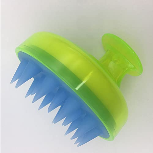 Massaggiatore del cuoio capelluto dei capelli, spazzola esfoliante per la testa, 6 colori per la rimozione della forfora e la crescita dei capelli