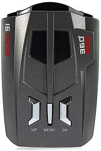 HJJH Rilevatore Radar, rilevatore GPS per Auto, per Sistema di Allarme vocale di rilevamento a 360° Schermo LED, rilevatore Radar per Metal Detector Radar per Auto