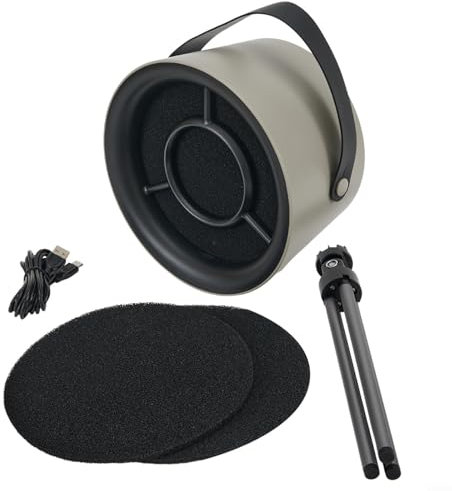 Cappa da tavolo portatile, cappa da cucina con controllo della velocità del filtro sostituibile, sfiato cucina da tavolo pentola calda (#6)