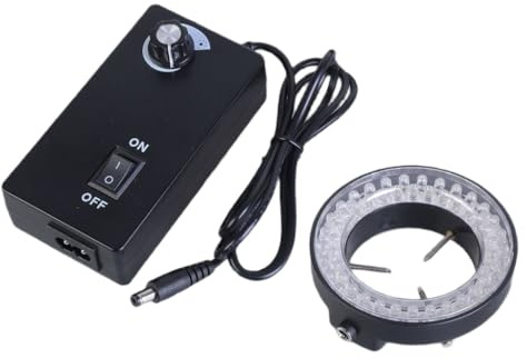 GMBYLBY Adjustable LED Rings Light Suitable For Microscopes 60 LEDs White Scientific Research And Electronic Repair
