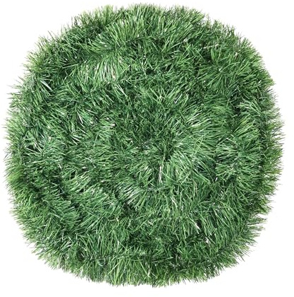 Chumix Guirnalda Navidad Pino Guirnaldas Navideñas - 10M Guirnaldas Navidad Exterior, Guirnaldas Navideña Verde Abeto Artificial, por Decoración Exterior Interior Hogar Puerta y Pared Christmas