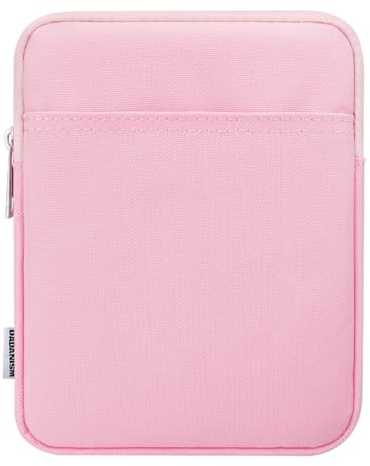 Dadanism 6-7 tum skyddsfodral väska för ny 7 tum Kindle Paperwhite och Kindle Colorsoft Signature Edition, 6 K-indle 11:e generationen, 6 Kobo Clara BW, K-indle Oasis E-Reader, rosa blomma