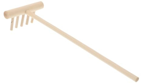 VICASKY Mini Râteau Zen Jardin Naturel à Dents Outil de Polyvalent pour DIY Jardin de Sable Décoration de Bureau et Espace Zen
