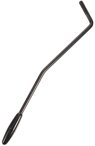 Ciieeo Brazo de Vibrato Metálico para Guitarra Eléctrica Rosca de 6 Mm y Punta Plástica Negra, Accesorio Compatible para Sistema de Trémolo y Protección