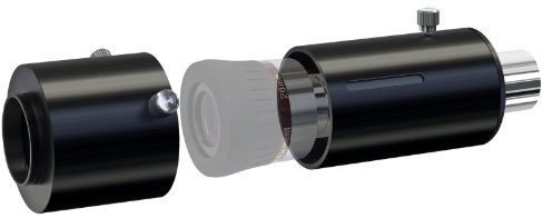 Bresser 4940130 Kameradapter Variabel | Für Okularprojektion und Fokalfotografie, variable Vergrößerung, für Okulare bis 55 mm, T2 Ring zusätzlich nötig