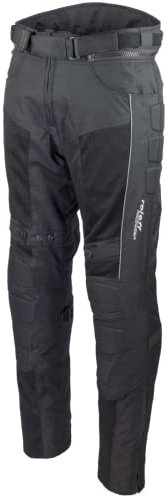 Roleff Racewear Motorradhose Textil/Mesh, Schwarz, Größe XS