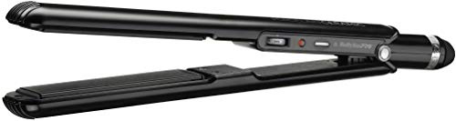 BaBylissPRO Porcelain Ceramic Flat Iron Hair Straightener, 1 Digital Hair Straightener Iron for Professional Salon Results and All Hair Types