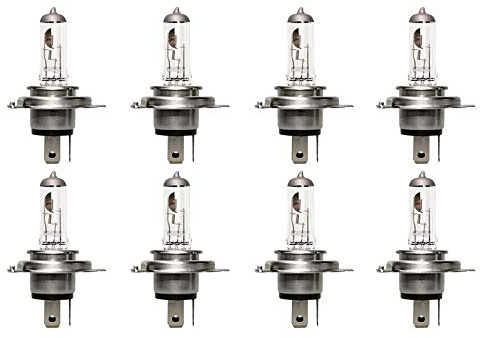 ILODA 8x Era H4 12V 60/55W P43t-38 Halogen Glühbirnen Lampen Scheinwerferlampen Faltschachtel 7906462