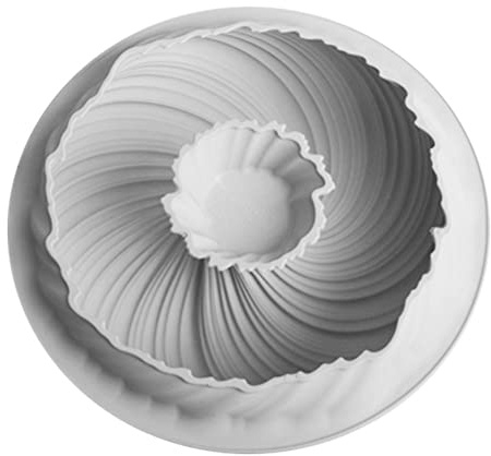 Zhaocaigui NALCY Spirale Form Kuchenbackform, Garn Mousse Kuchenform Rund, antihaft Backform aus Silikon, DIY Backwerkzeug, Croutons Mousse Kuchenbrot grau, Spiralkuchenform Silikonbackform