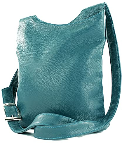 modamoda de T221 Damen Leder Umhängetasche, handmade in Italy
