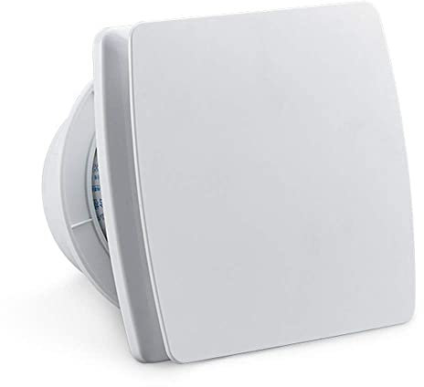 ksamwjf Extractor Fan 100Mm Wall Or Ceiling Exhaust Fan For Bedroom Bathroom Exhaust Fan with Humidity Sensor Glass Window