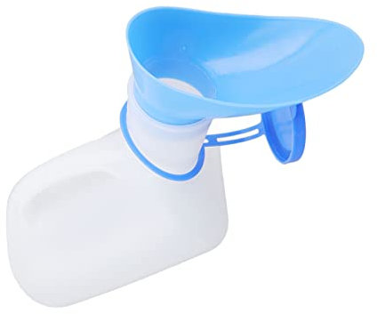 Mumusuki Bottiglie per Urina Unisex, Orinatoio per Toilette Portatile per Uomini e Donne Bottiglia per Pipì con Coperchio per Bambini Anziani e Pazienti per Viaggi All'aperto in Campeggio