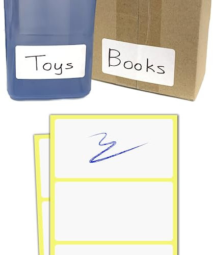 80 x 40 mm, 200 Stück - Etiketten Selbstklebend, Klebeetiketten Aufkleber zum Beschriften