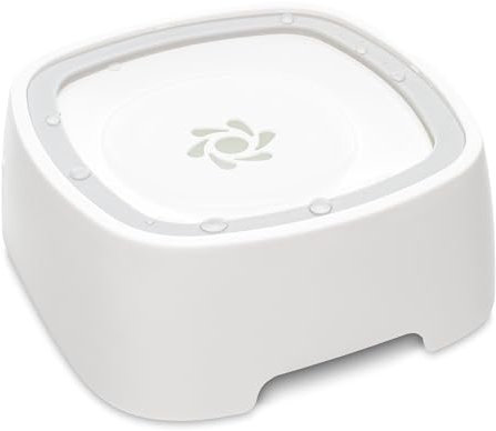 TianGio Ciotola Antigoccia per Cani 1L con Piedini Antiscivolo, Ciotola Acqua Cane Adatta a Piccola, Media e Grande Taglia, Previene Ingozzamento, Evita Sprechi e Dispenser Acqua