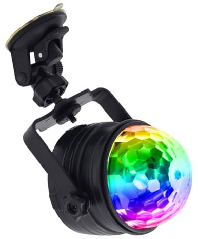 HEMOTON 9w Disco-licht Klangaktiviert Rgb Usb Partylicht Bühnenlicht Par-licht Lichteffekt Für Tanzparty Geburtstagsfeier Weihnachtsfeier
