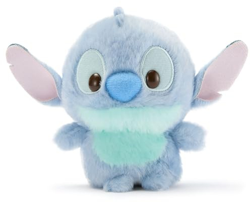 Disney Store Official - Lilo & Stitch - Stitch - Kuscheltier - 11 cm/4 - Urupocha-Chan Soft Toy Kollektion - Ab der Geburt geeignet