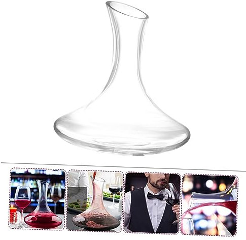 Cabilock Glass Wine Decanter for Drink Decanter and Drink Distributor at Bar Also Home Decoration Wine Gadget