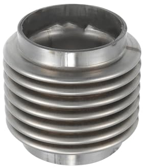Flexrohr Auspuff 38mm/45mm/50mm/60mm Auto Auspuff Flexible Rohr Anschluss Rohre Faltenbalg Universal Langlebig Edelstahl(57x63x76mm)
