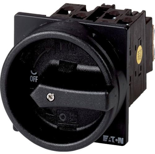 Eaton Eaton Moeller Trennschalter 3-polig 20A Bündige Montage Schwarz IP 65 5,5kW 690V ac 1, 3-phasig