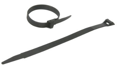 Colliers serrage autobloquant plastique, Colliers de serrage, Serre, câble autobloquants réglables, 100 colliers de fixation 9 x 180 mm, Noir, 709060