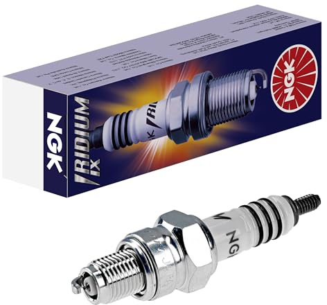 NGK Zündkerze CR6HIX, 7274 | Iridium IX | 1 Stück | 7274 / CR6HIX, Iridium IX