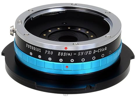 Fotodiox Pro Lens Mount Adapter with Iris, Canon EOS EF & EF-s Mount Lens to Sony FZ Mount Camera Adapter - fits Sony PMW-F3, F5, F55 Digital Digital Cinema Camcorders and has Built-in Aperture Iris for EOS Lenses