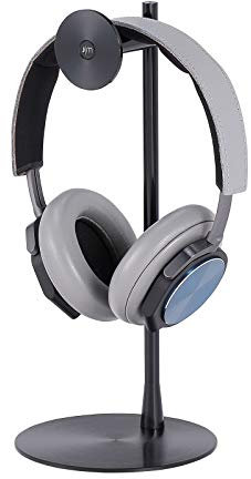 Just Mobile Avant Headset Stand I Kopfhörer Halterung I Ständer für Over Ear Kopfhörer I Gaming Headset Halter aus Aluminium (schwarz)