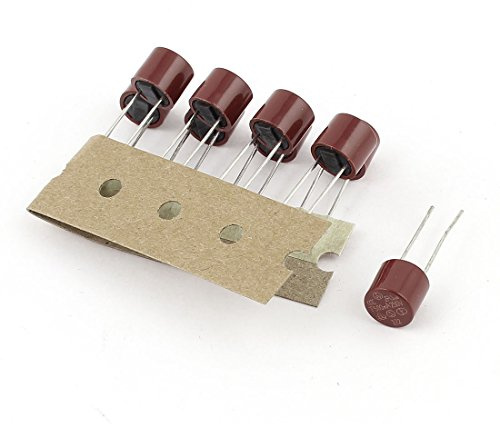 sourcing map 10 Stück 500 mA 250 V T0.5A Tasche TR5 5TR Mini/Micro-TRÄGE SICHERUNG