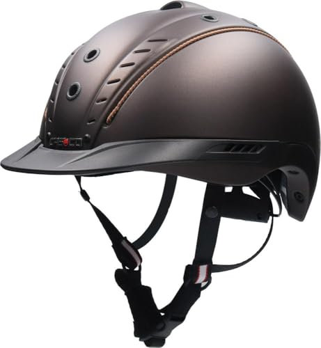 Casco Reithelm MISTRALL-2 Dunkelbraun M-L (58-60cm)