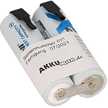 2er Reihe Akkupack Mit Lötfahne AA Mignon 2,4V 2900mAh Hochstrom-,Schnellladefähig Akku - 2er Reihe Akkupack Mit Lötfahne AA Mignon Panasoinic 2