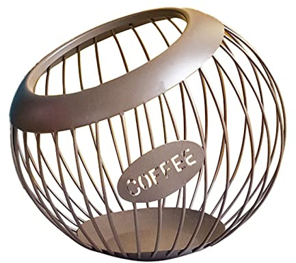 Homeriy Grande ciotola multi porta cialde | compatibile con tutte le cialde e le capsule | elegante contenitore per capsule di caffè e organizzatore