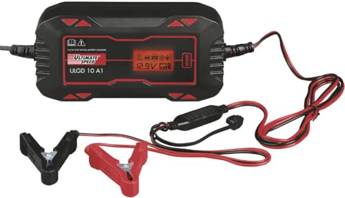 PSIDE Ultimate Speed ULGD 10 A1 - Cargador de coche (12 V o 24 V, capacidad de 20 a 300 Ah, 8 programas)