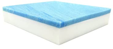 FoamRush 6 x 26 x 30 Gel Memory Foam Bench Cushion Replacement Medium Firm (Upholstery Foam, Rubber Padding, Seat Replacement, Upholstery Sheet, Couch, Sofa Cushion, Mattress) Made in USA