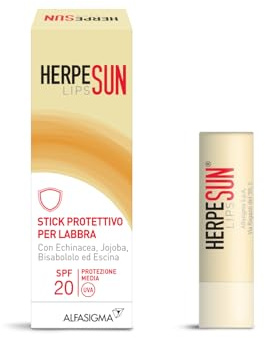 Herpesun Lips Rouge à Lèvres avec Protection Solaire SPF 20,5 ml