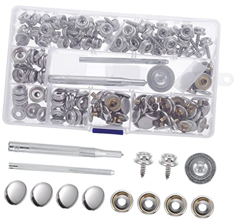 SEWACC Turnbuckle Canvas Fasteners Boat Cover Repair Tool Kit for DIY Outdoor Use