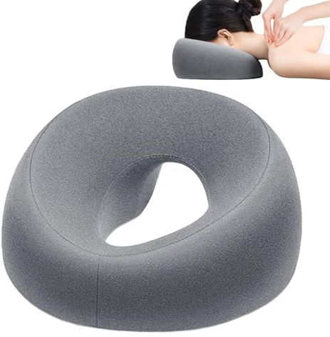 Xujuika Coussin Massage Facial | Oreiller De Massage Face Versi Le Bas | Oreiller pour Table De Massage | Coussin Trou Visage pour Table De Massage | Coussin Visage Massage pour Les Salons