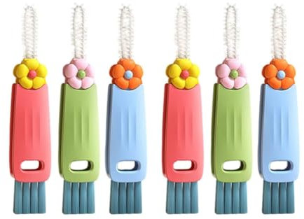 Baeroprki Juego de Cepillos de Limpieza Multifuncionales 3 en 1 Premium Cup LidGap: Ayuda A Mejorar la Higiene de la Cocina del Hogar, para Limpiar Tazas