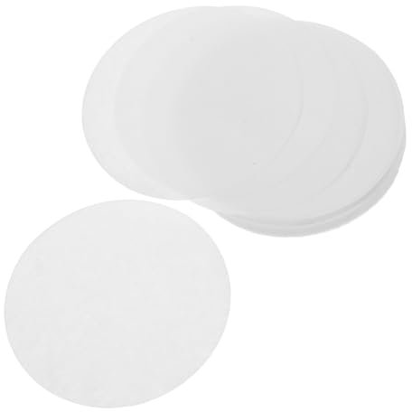 Holibanna Filtro De Papel Redondo Para Espresso 58mm Blanco, Papel De Filtro Para Café, Preparación De Café, Suministros Para Cafetera Espresso, Paquete De 100 Unidades, Uso Doméstico y Profesional