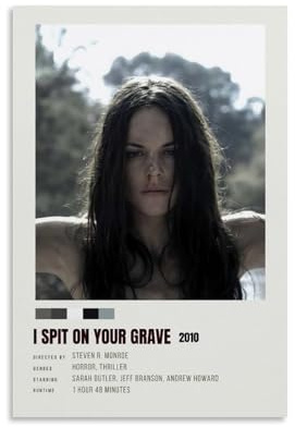 I Spit on Your Grave Poster Home Wall Decor Picture Print Poster for Bed Room 08x12inch(20x30cm) Unframe-style