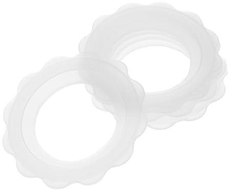 Beaupretty 5 pièces Protège-tétons Silicone Anti-transpiration Anneau Non-slip pour Allaitement Protège-mamelon Respirant et Confortable pour Mamans Allaitantes