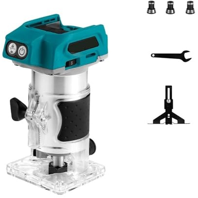 Tondeuse À Main Électrique Sans Fil 5 ​​vitesses, Routeur Bois, Machine De Découpage Rainurer Puissance éLevéE