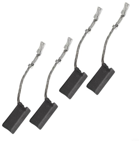Escobilla de carbono para amoladora angular Bosch GWS12-125S y GWS12-150S, reemplazo automático E64 de 6 x 10 x 17 mm, paquete de 4