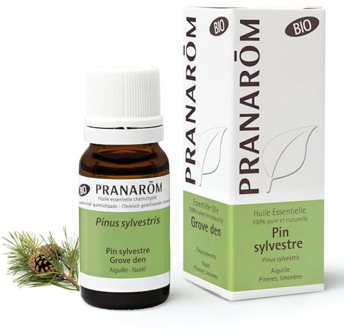 Pranarôm Huile Essentielle Pin Sylvestre Bio Pinus sylvestris Aiguille HECT 10 ml