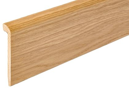 Hobby Legno - Coprimarmo Rivestito In Legno Di Rovere Verniciato mm. 100X20X2400 (Prezzo Per ml. 4, 80)