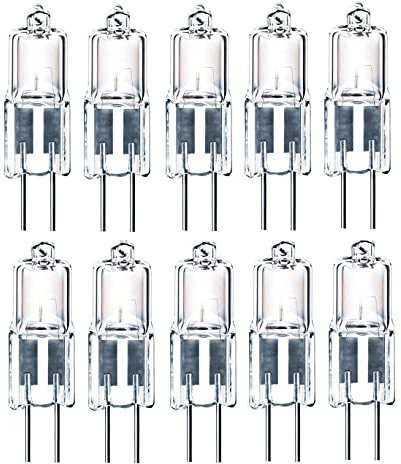 ShuoHui 10x JC Type Halogen Lampe Halogenbirne G4 12V 35W Stiftsockel leuchtmittel